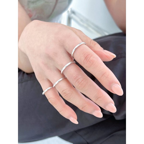 Classic donut ring 2mm
