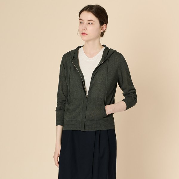 [여주점] ECO-TULLE 후드집업 B3M4K114