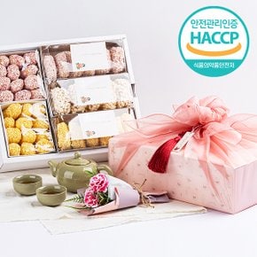 HACCP 강릉 명품 수제전통한과 카네이션 선물세트(600g)