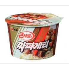 농심 큰사발면 짜파게티 16개 BOX