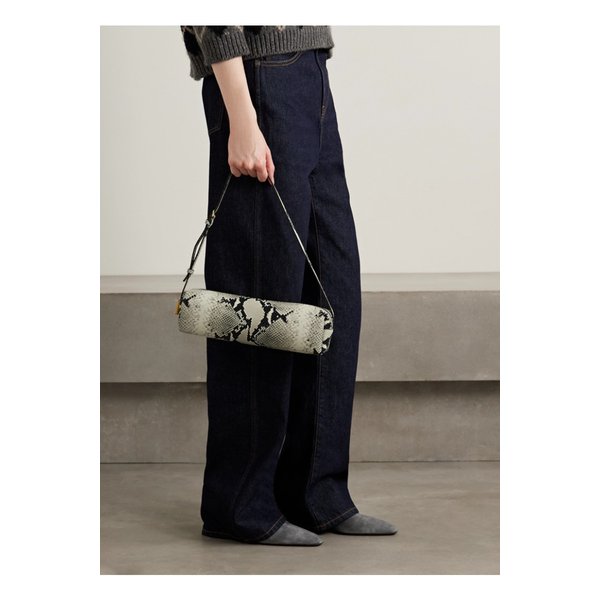 케이트 카이 스네이크 이펙트 가죽 숄더 백 스네이크 프린트 46376663162888103