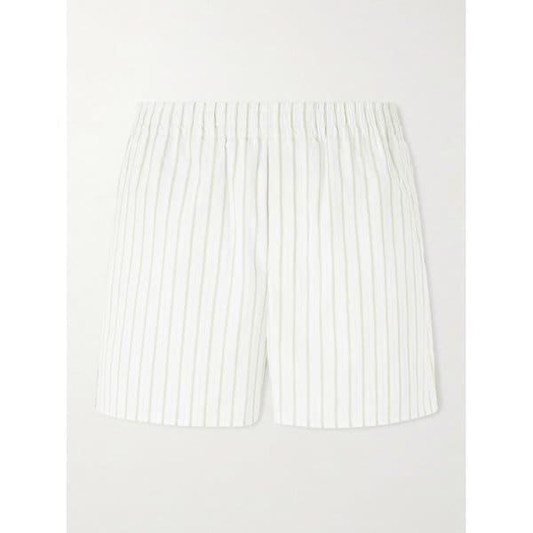 스트라이프 스트레이트 코튼 쇼츠 46376663162992498