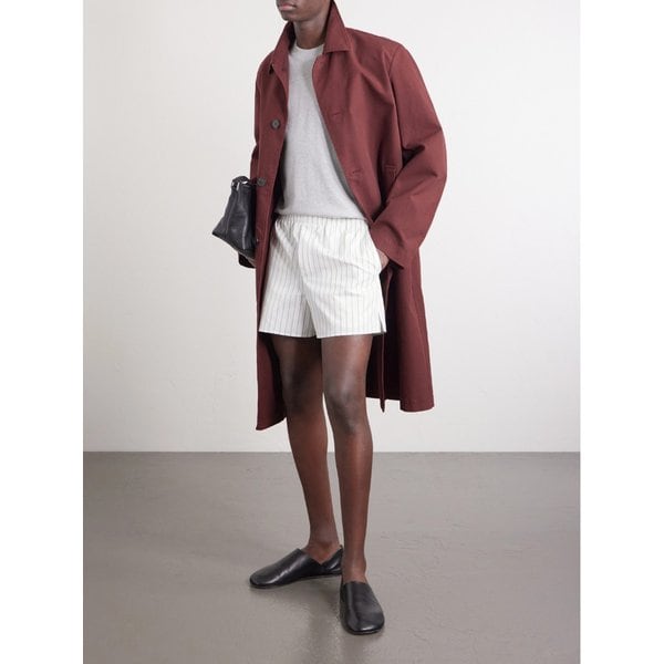 스트라이프 스트레이트 코튼 쇼츠 46376663162992498