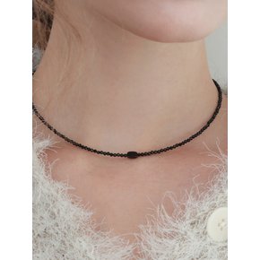 Black Spinel Necklace