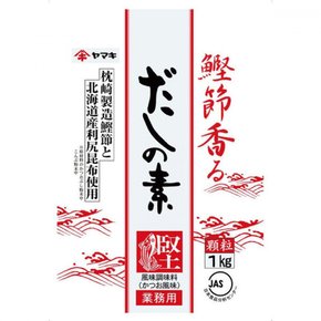 야마키 육수 국물 1kg 537832 1세트 (1kg×4개입) 다시마 가쓰오부시 조미료