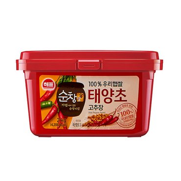 사조 [푸른들마켓][해표] 순창궁우리햅쌀고추장2kg