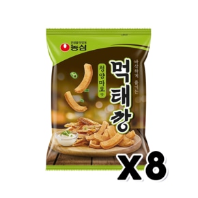 농심 먹태깡 청양마요맛 봉지과자 60g x 8개