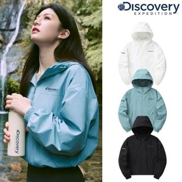 디스커버리 [정상가159000원] 디스커버리 여성 크롭 아웃도어 자켓 DWWJ3M041
