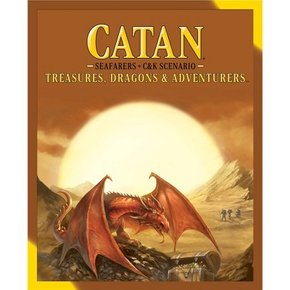 Catan Seafarers + C & K 시나리오 보물, 용 & 모험가 게임 확장