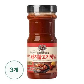 [CJ]백설 매콤한 돼지불고기양념 840g x 3개