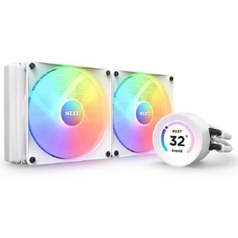 엠지솔루션 NZXT KRAKEN ELITE 280 RGB (WHITE)