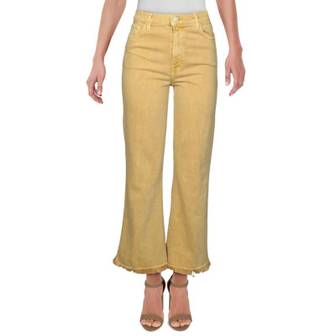 제이브랜드 4471585 J Brand Julia Womens Denim Color Wash Flare Jeans