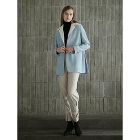 SAILOR COLLAR OPEN JACKET_LIGHT MINT