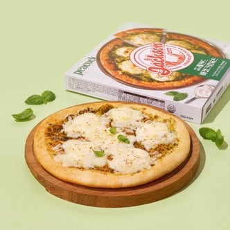 피코크 [맛집콜라보] 피코크 잭슨피자 레전드(바질크림치즈) 370g