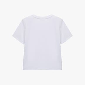 [24S/S] 리본 포인트 크롭 티셔츠 ITO8WTS700 WH