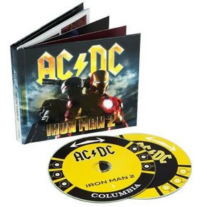 AC/DC - IRON MAN 2 CD+DVD 아이언 맨 2 하드북 커버 한정반