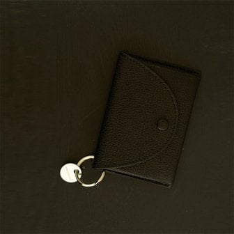 킨더살몬 FW24 Sofie Card Case Black