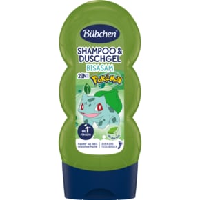 Bubchen 어린이 2in1 샴푸 & 샤워젤 포켓몬 이상해씨 230ml