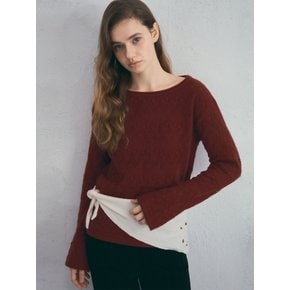 Mild Bloom Knit_Red(OC25-KN25)
