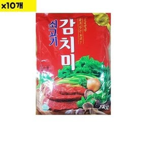 식자재 식재료 도매 쇠고기감치미 대상 1Kg x10개 (WDAAC9F)