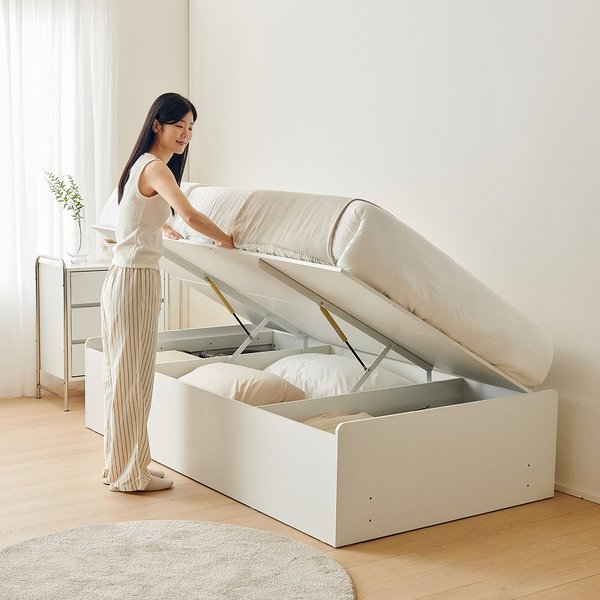 동서가구 마시룸 무헤드 리프트업 벙커침대 SS 프레임 (매트리스 미포함) DF927912