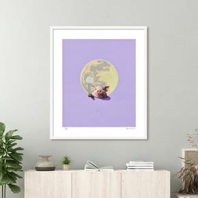 Olivia in the full moon (lilac) (99 Editions), 송형노 작가