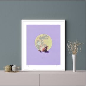 Olivia in the full moon (lilac) (99 Editions), 송형노 작가