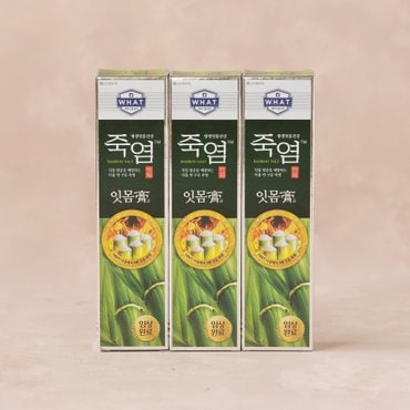 죽염 잇몸고 치약120gx3개