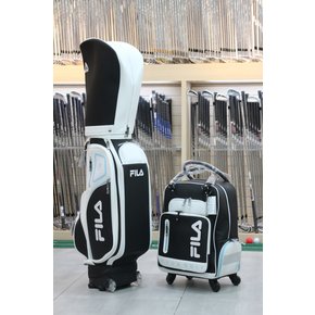 FILA 휠라 여성용 캐디백+보스턴 바퀴백세트 정품BK DP상품. TA3017550