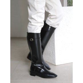 Saddle long boots / black(basic)