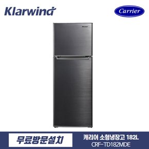 클라윈드 메탈 2도어 냉장고 182리터 CRF-TD182MDE 소형 미니 일반 1인