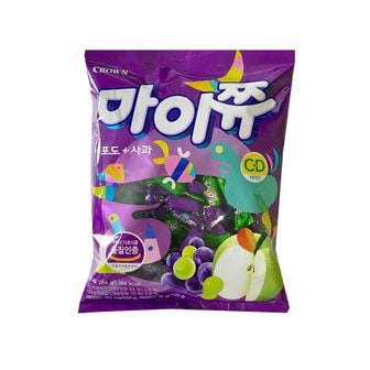  크라운 마이쮸 포도+사과284g x 1봉