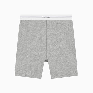 Calvin Klein Underwear 여성 코튼 스트레치 립 리브드 바이커 쇼 QS7216-P7A