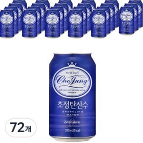 일화 초정탄산수 플레인, 350ml, 72개