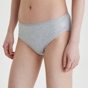 25 S/S   여 코튼 핀스트라이프 힙허거 팬티 3매   J41N901218
