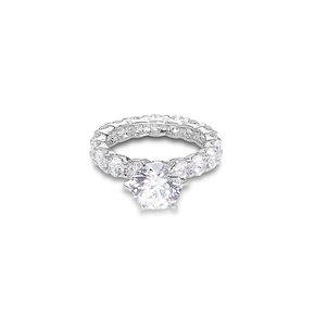 레인드랍 3.5MM 라운드 솔리테어 셋 반지