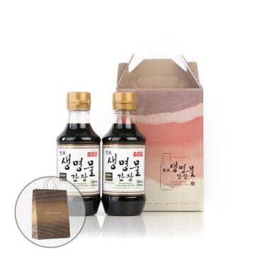 신앙촌 [쇼핑백 증정]  진 2호 양조간장 선물세트