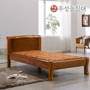 우성흙돌침대 황토볼 흙침대 싱글 4007S
