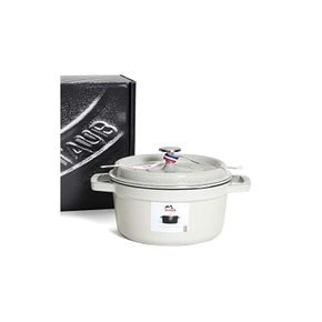 스토우브 staub 코콧 라운드 20cm 캄파뉴 화이트 트러플 양수냄비