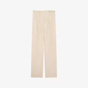 5470812 IRO Kotel pleated straight-leg high-rise woven trousers