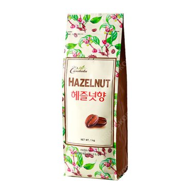  칸타타 헤즐넛향 1kg/원두커피 원두콩 로스팅 롯데