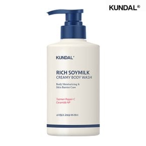 소이밀크 고보습 바디워시 멜로우우바닐라 500ml