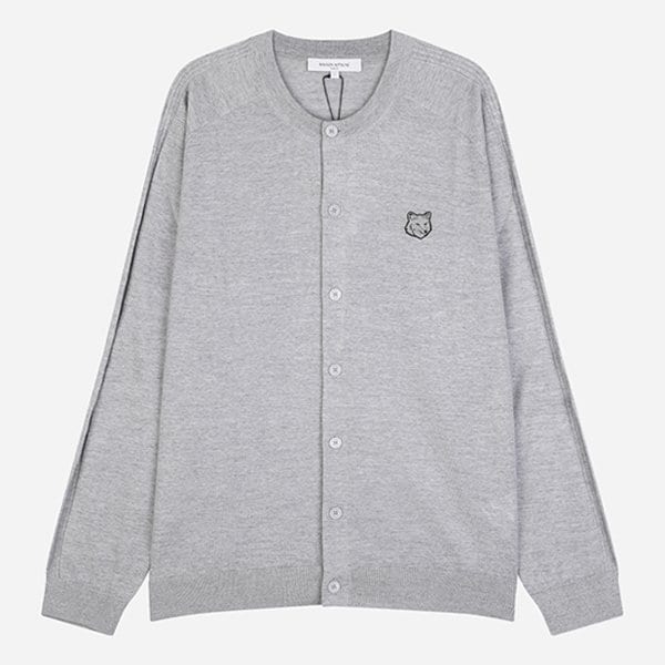 [시흥점] 6S QM00500KT1181 H150 그레이 폭스 헤드 가디건 그레이 멜란지