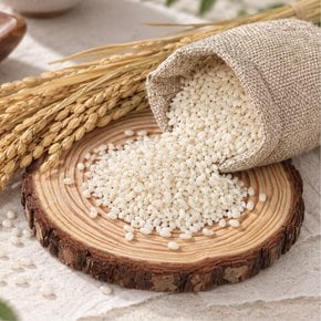 [2026년산] 국산 찹쌀 3kg(1kg/3개)