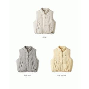 후아유 WHOAU 코듀로이 패딩 베스트 Corduroy Padding Vest WHVWE4912F