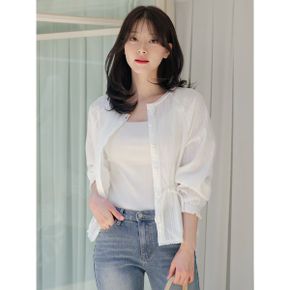 XXL까지 아네위 프릴 스트링 페플럼 블라우스 가을 봄 데일리 출근룩 일상룩 베.._P433649050