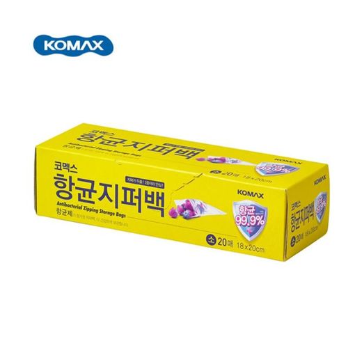 코맥스 위생지퍼백 위생팩 위생비닐 18x20 20매 X ( 3세트 )