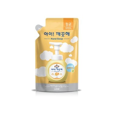 신세계 가공 아이깨끗해 거품형순 리필 200ml