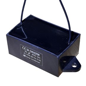 450V 450VAC 30uF 콘덴서 선풍기 모터 보일러 송풍기 기동 런닝 캐패시터 사각수지