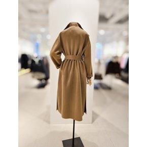 [파주점] [더아이잗컬렉션]울 캐시미어 더블 핸드메이드 롱 코트 CRAA0CTH71